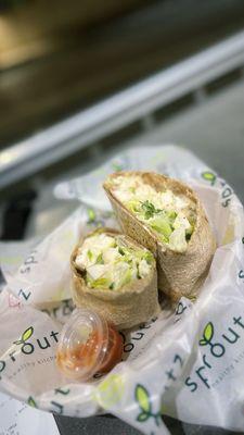 Chicken Cesar wrap