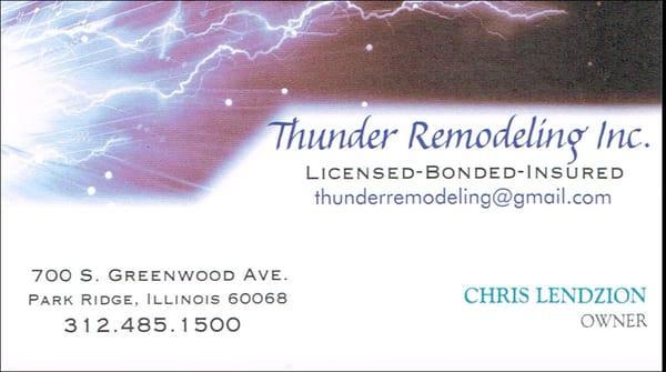Thunder Remodeling