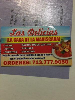 Las Delicias Taqueria Y Pupuseria