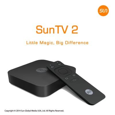 SunTV2 is a new generation Chinese IPTV solution that offers Chinese channels and programs to the rest of the world.