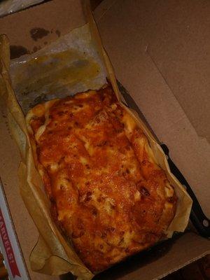 Cheesy bread sticks. Wonderful!