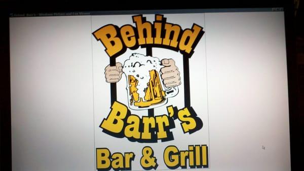 Behind Barr's Bar & Grill