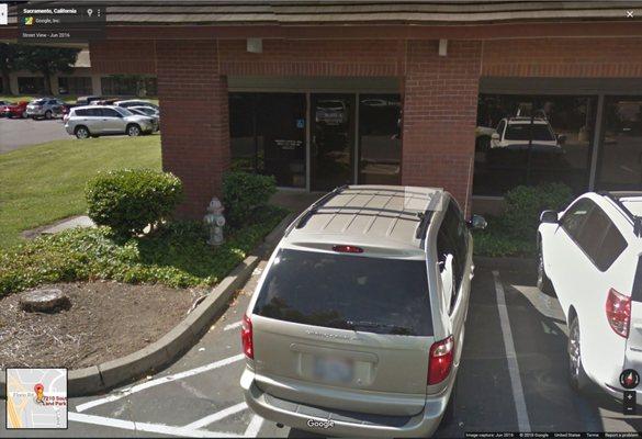 Suite A. This is the entrance.