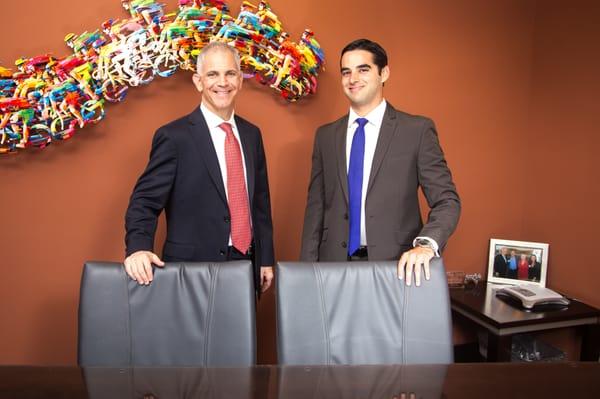 Attorneys: Jonathan R. Friedland (left) and Michael J. Carmona (right)