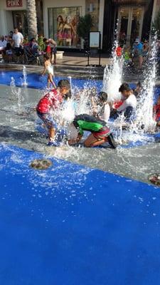 Water Fountain Play area at The Shoppes