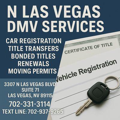 North Las Vegas DMV Services