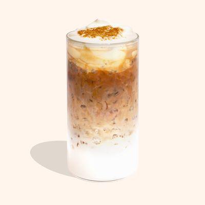 Einspänner Latte -- Da Vien sweet milk with bold phin drip espresso, topped with lightly sweetened Einspanner cream.