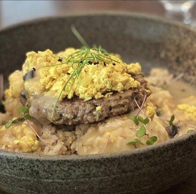 Aina Moco - vegan version of the local classic loco moco.