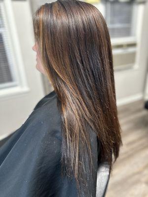 Base color with full foiliyage