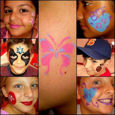 We also offer Face Painting!