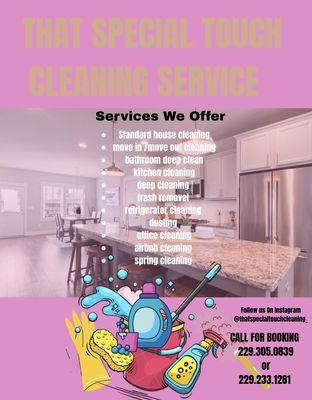 That Special Touch Cleaning Service
