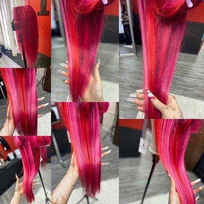 Custom Colored Wig By Owner Brittney Dior