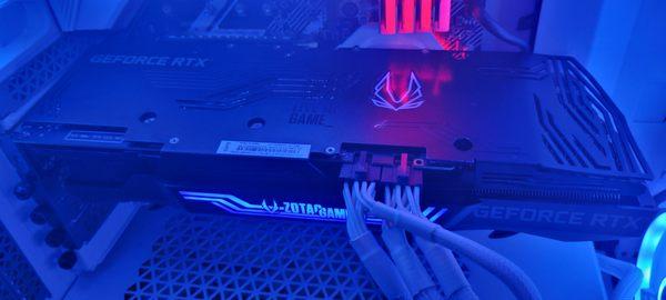 RTX 3080 GPU. Replaced power and HDMI 2.1 ports. Best service ever!