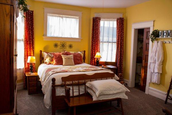 Our Americana suite is so cozy! It feels like an extra room at Grandma's house