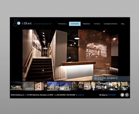 bDot Architecture Website Design