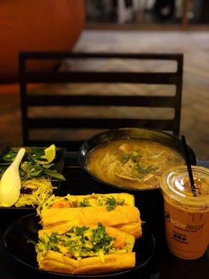 Pho Hue w/ Premium Beef & Lemongrass Chicken Banh Mi