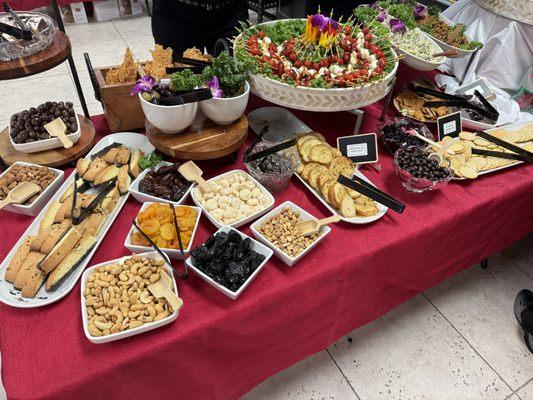 This is some of the food wicked chef did for our wedding. The food is fresh and the owner Sarini is a sweet lady works with her sister.