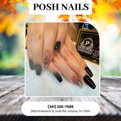 Classy or playful? Our nail art designs bring your vision to life Come see us now!