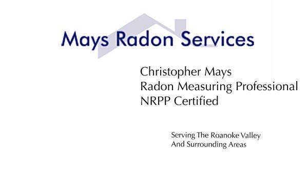 Mays Radon Services