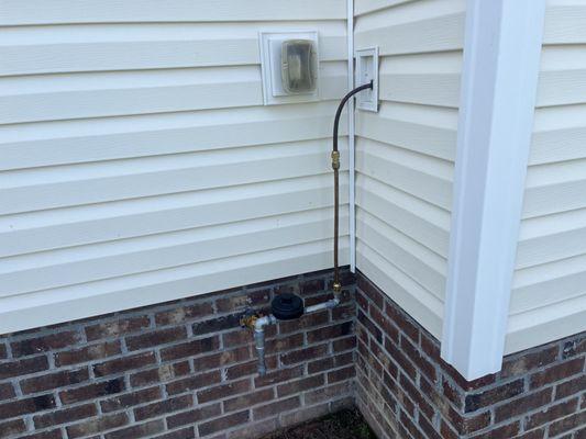 We install gas lines and make repairs to gas lines.