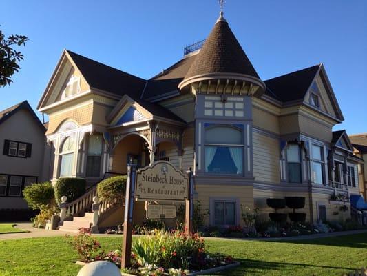 Closed on Sun & Mon - Steinbeck born & raised in this house, now it's a restaurant - I want to try one day!
