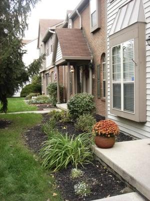 Our 2 bedroom town homes with a partially finished basement are perfect for those who need extra storage space.