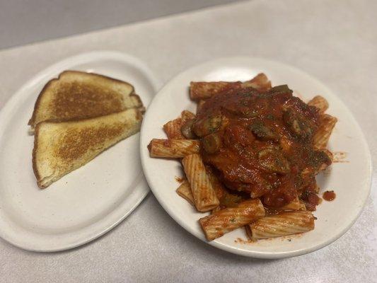 Chicken Cacciatore Dinner