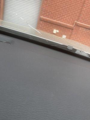 Crack in windshield now before I get it replaced (GM Cole reimbursing for replacement) and then it will be perfect!