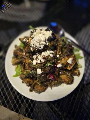 Brussell sprouts with fig and feta. Must get appetizer.