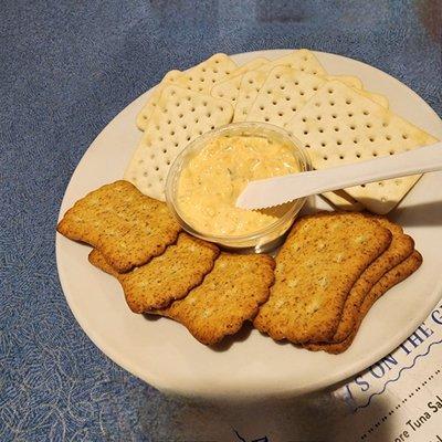 Cookies crab dip