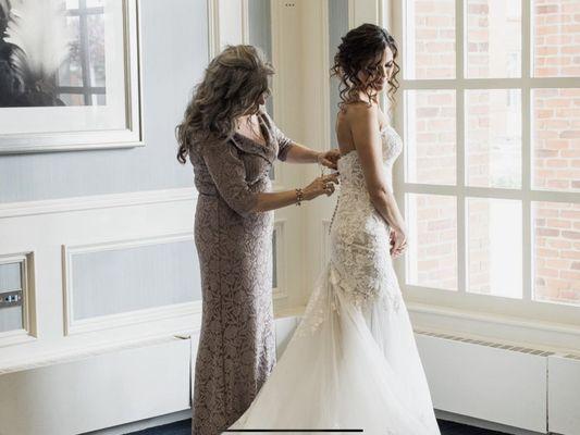 Onsite Bridal Services are Offered. Book a Virtual Bridal Consultation Online