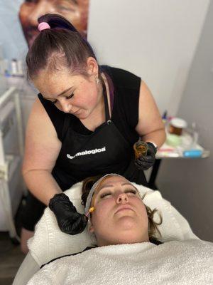 Pumpkin pie enzyme. Great addition to any chemical peel, for brighting and cell turnover boost.