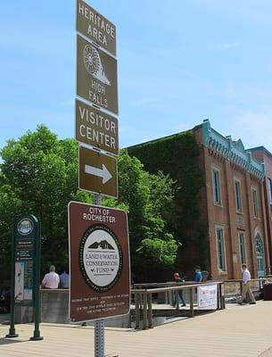 82 BROWN'S RACE. The Granite Mills Building was in existence here until it burned in 1960. Granite Mills Park was created in 1993.