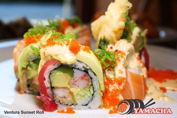 Ventura Sunset Roll - YAMACHA, 21801 Ventura Blvd, Woodland Hills, CA 91364
