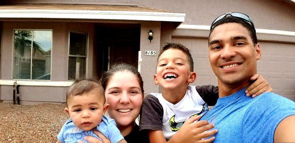 Saying goodbye on closing day!