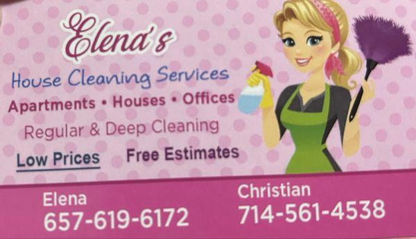 Elena’s House Cleaning