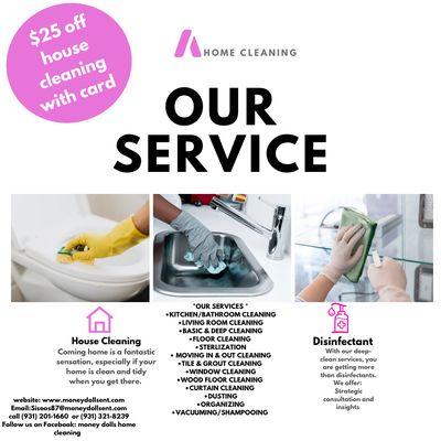 Money Dolls Home Cleaning