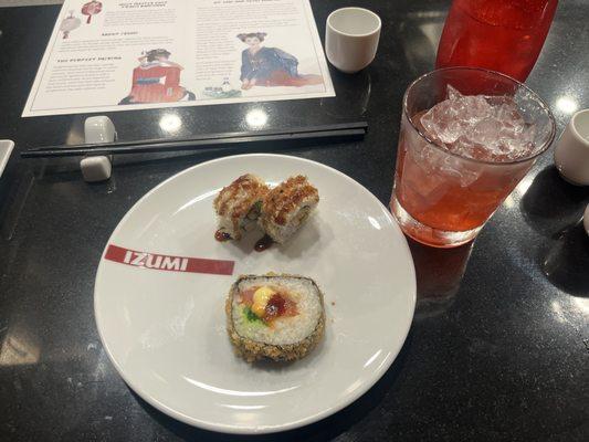 Crispy Shrimp & Futomaki