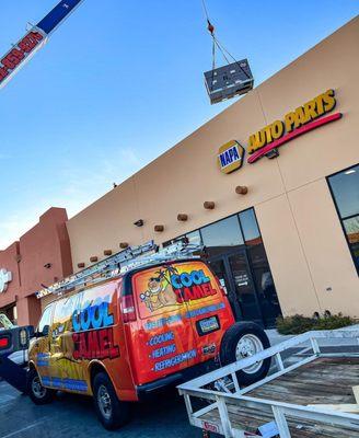 Commercial rooftop unit replacement