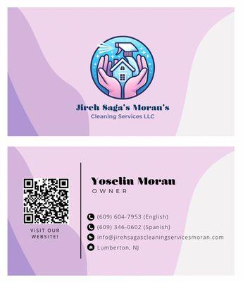 Jireh Saga’s Moran’s Cleaning Services
