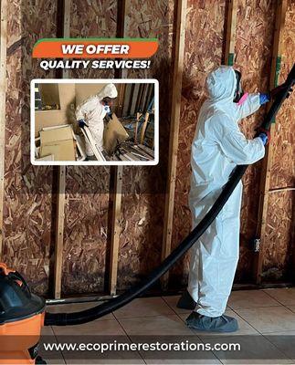 Professional water and mold damage restoration