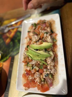 Shrimp ceviche