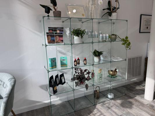 A nice selection of products