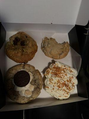 4 box cookies