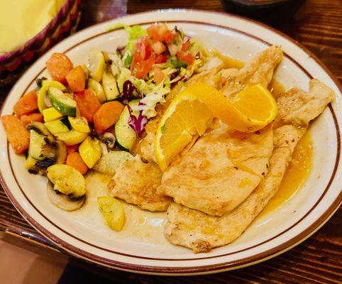 Pollo a la Naranja Becky