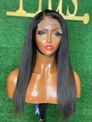 Custom hand sewn wig