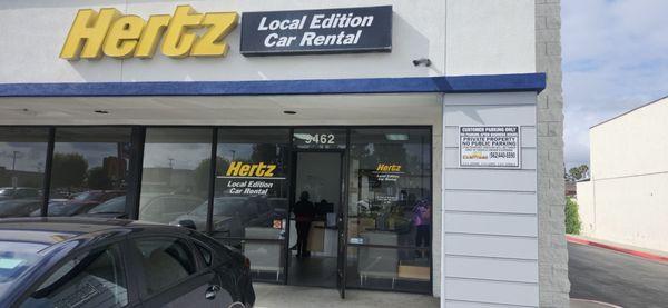 Hertz front