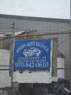 Brush Auto Salvage