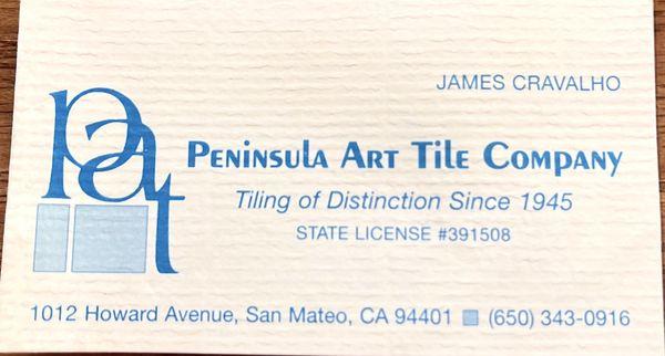 Peninsula Art Tile Co