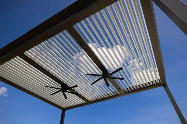 Motorized pergolas in northern California - StruXure Pergolas
